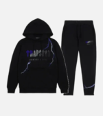 Trapstar Chenille Decoded Tracksuit Black 3