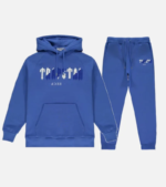 Trapstar Chenille Decoded Tracksuit BlueWhite 3