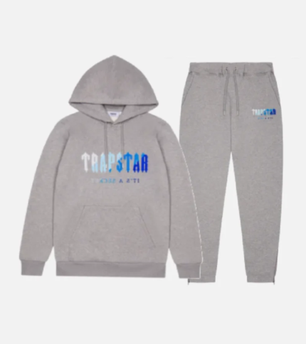 Trapstar Chenille Decoded Tracksuit Gray 3