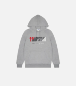 Trapstar Chenille Decoded Tracksuit GreyRed 2