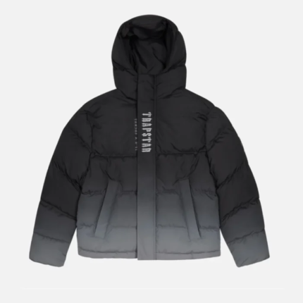 Trapstar Decoded 2.0 Hooded Puffer Jacket Black 4