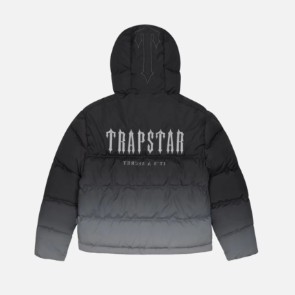 Trapstar Decoded 2.0 Hooded Puffer Jacket Black 5
