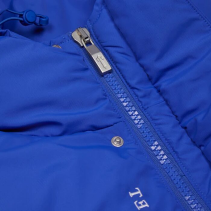 Trapstar Decoded Hooded Quilted Jacket Blue 1