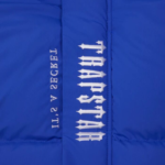 Trapstar Decoded Hooded Quilted Jacket Blue 2