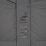 Trapstar Decoded Hooded Quilted Jacket Gray 1