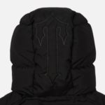 Trapstar Decoded Quilted Jacket With Hood Black 1