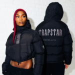 Trapstar Decoded Quilted Jacket With Hood Black 3