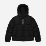 Trapstar Decoded Quilted Jacket With Hood Black 4