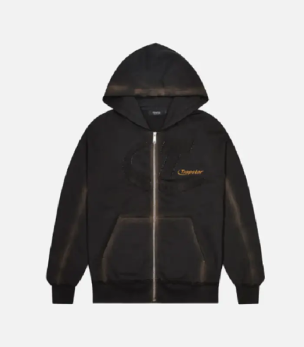 Trapstar Hyperdrive Tracksuit Black Washed 2