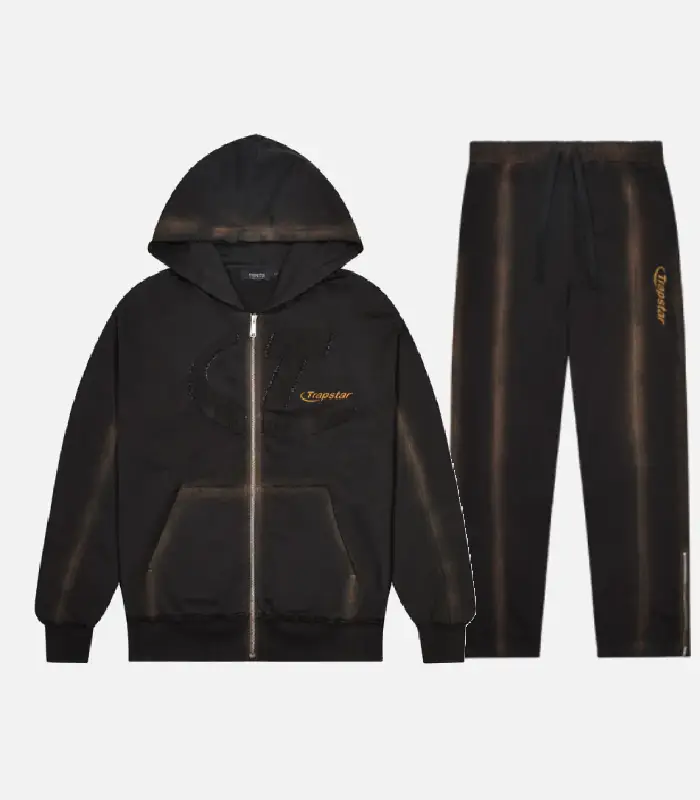 Trapstar Hyperdrive Tracksuit Black Washed 3 Trapstar Hyperdrive Tracksuit Black Washed 3
