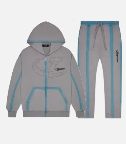 Trapstar Hyperdrive Tracksuit Gray 3