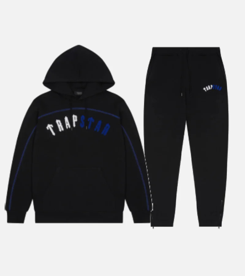 Trapstar Irongate Chenille Arch Tracksuit Black 3 Trapstar Irongate Chenille Arch Tracksuit Black 3