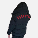 Trapstar Irongate Hooded Puffer Jacket Black 2