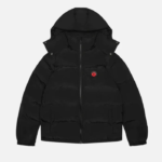 Trapstar Irongate Hooded Puffer Jacket Black 3