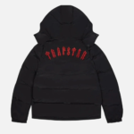Trapstar Irongate Hooded Puffer Jacket Black 4