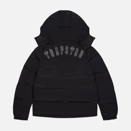 Trapstar Irongate Quilted Jacket With Removable Hood 4