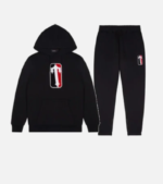 Trapstar League Chenille Tracksuit Black 3