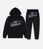 Trapstar London Shooters Tracksuit BlackBlue 3
