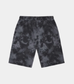 Black Trapstar Pigment Irongate shorts featuring signature Irongate branding, pigment-washed detailing, an adjustable waistband, and a relaxed fit.