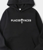 Trapstar Places T Faces Hoodie Black 1 1