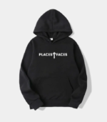 Trapstar Places T Faces Hoodie Black 2 1