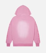 Trapstar Script Spray Hoodie Pink 1
