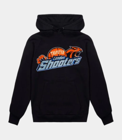 Trapstar Shooters Chenille Hoodie Black 2