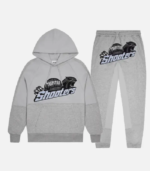 Trapstar Shooters Tracksuit GreyBlue 3