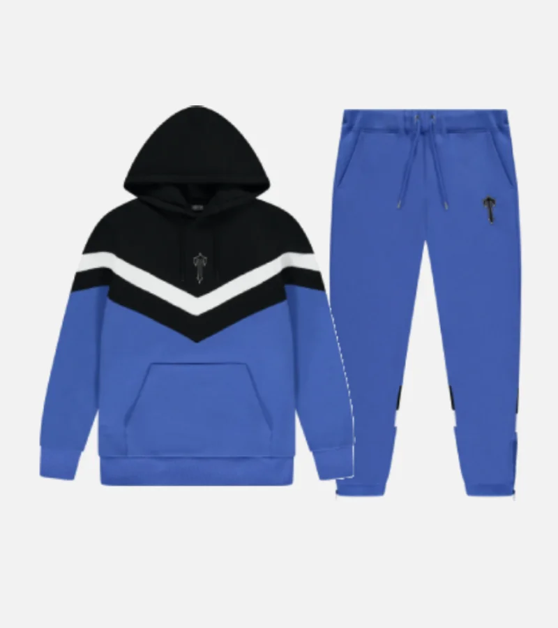 Trapstar V Stripe Tracksuit Blue 3 Trapstar V Stripe Tracksuit Blue 3
